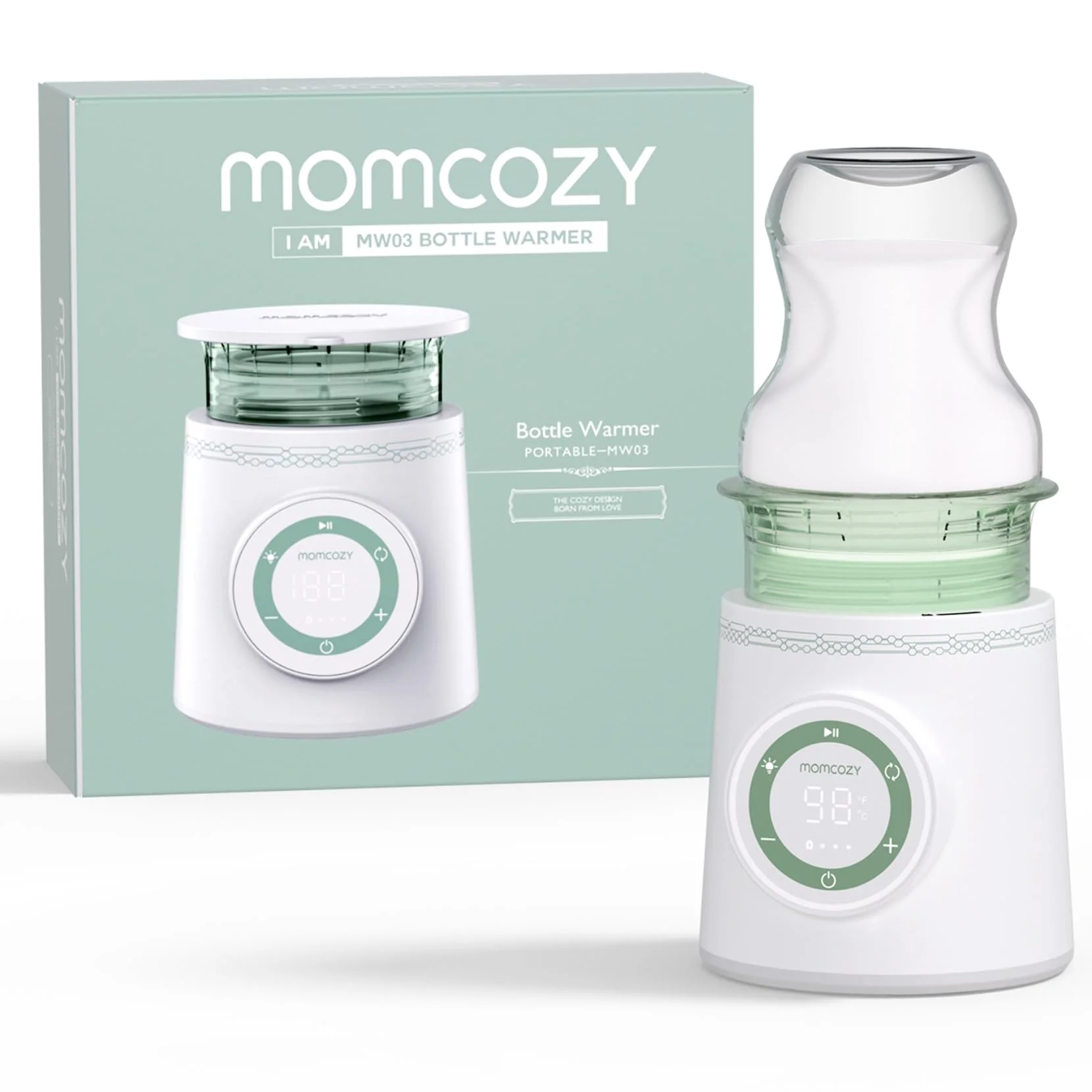 07dd644f640353c0365206ab0599b0451a8f853cc06325e24587c7e3f3fc8df6.webp Momcozy Portable Bottle Warmer for Travel - Image 1