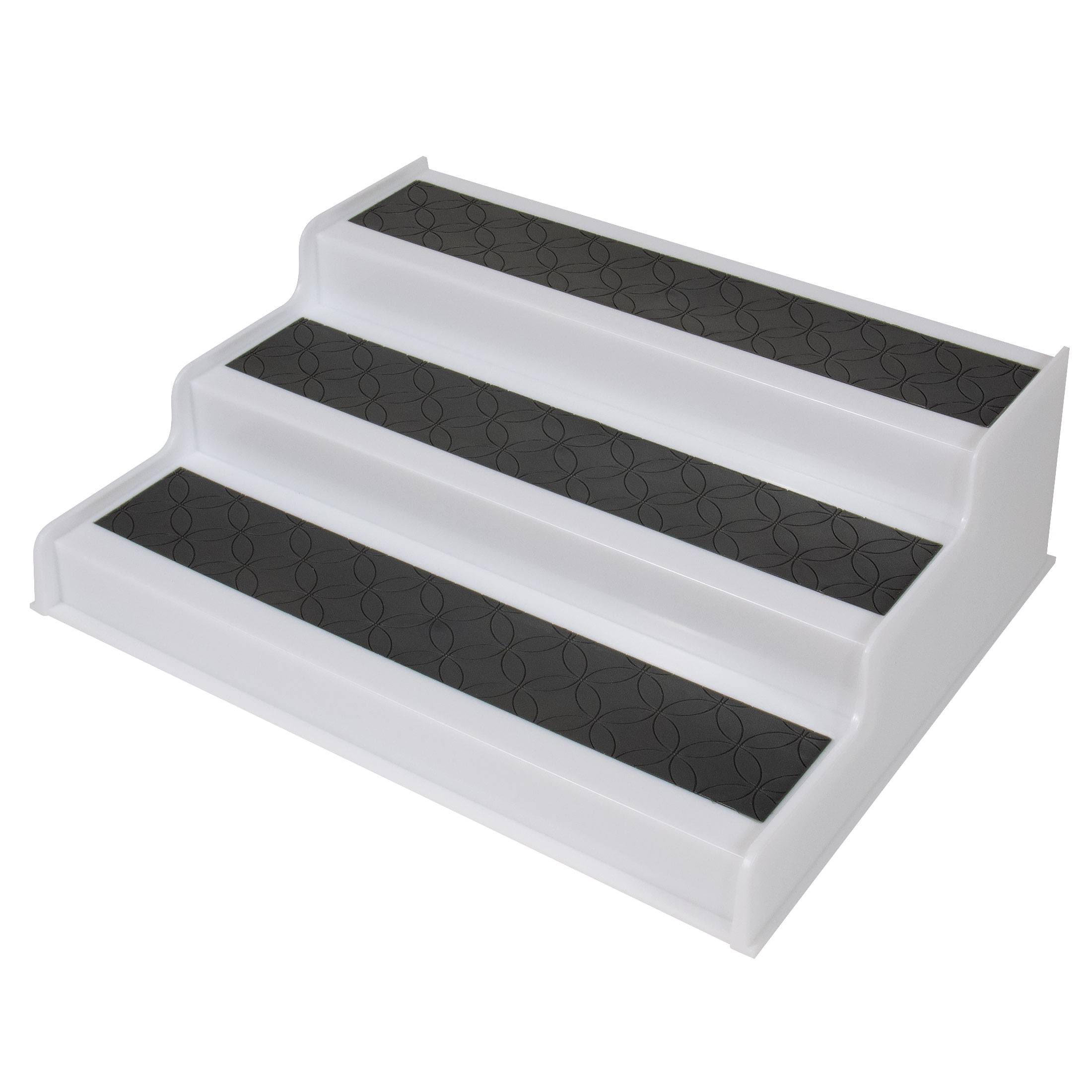 07fd6e0fc4144244b525b3531b2a61453dbd7fb4b54106fc875287cbd12917f9.jpg Mainstays 3 Tier Non Skid Spice Rack - Image 1