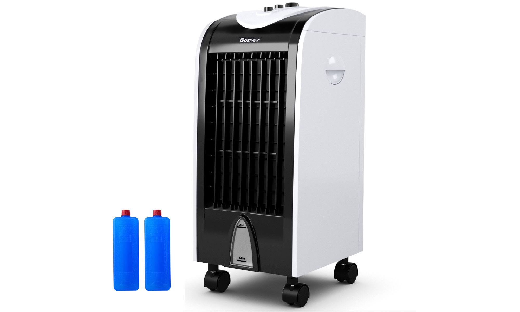 07fe40514a3f70facfeacaa1cf2ed96c7e0d5667841a7c63a8702d85b0b7e705.jpg Evaporative Portable Air Conditioner Cooler with Filter Knob - Image 1