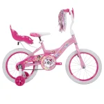 Princess Girls' 16" Sidewalk Bike with Training - Wheels by Huffy, Pink