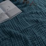 Adult Muslin Blankets Neptune / Throw: 50" x 60"