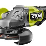 Ryobi One+ HP 18V Brushless Cordless 4-1/2 in. Angle Grinder (Tool Only) PBLAG01B