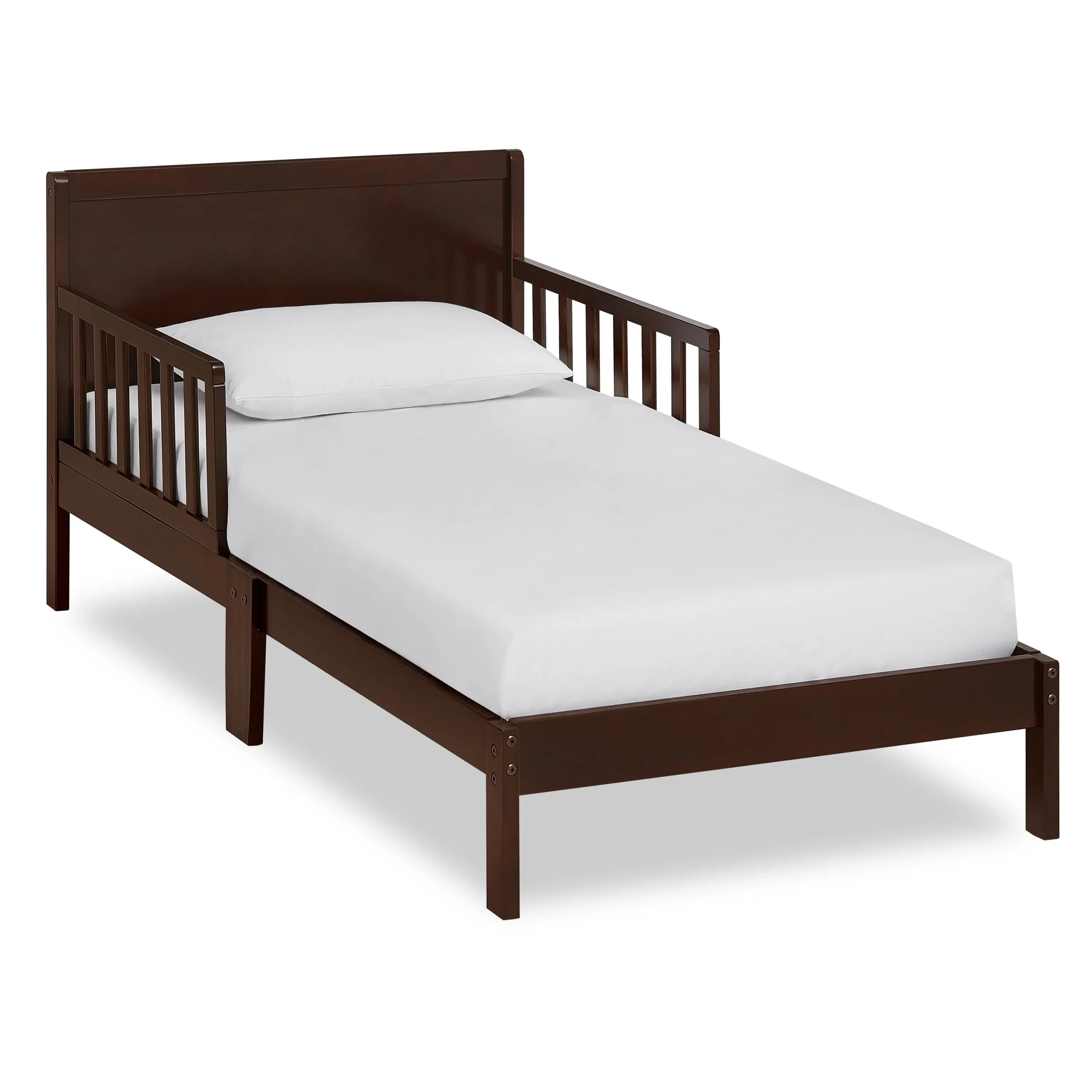 086cbdb4e157c6e8d354a3e1ed97f59ed69f41612465ff38b3378163d43dddcc.webp Dream on Me Brookside Toddler Bed, Espresso - Image 1