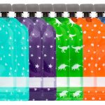 Simple Modern Reusable Food Pouches 10-Pack 5oz - Baby Food Storage Toddler Kids Squeezable Pouch Washable Freezer Safe - 5 Fun Designs