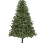6.5 ft Arlington Tree with 300 Clear Incandescent Mini Lights for The Christmas Season, by Holiday Time, Green