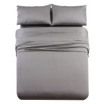 22-inch Extra Deep Pocket Sheets - 1000 Thread Count King / Gray