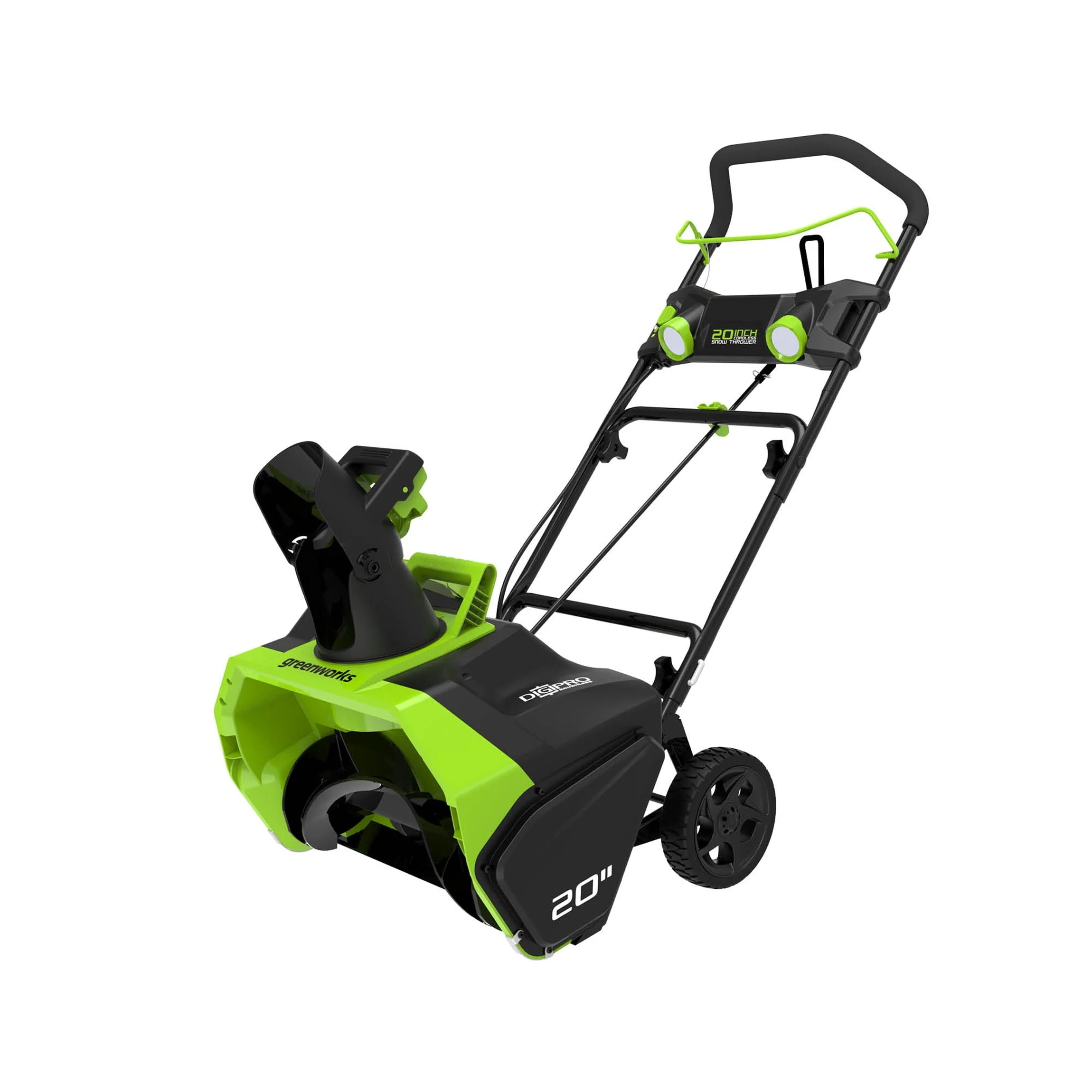 08c4d9729869008f5fe918e0902e7b99631d1729a447e26d48e1215f64c38285.webp Greenworks 40V 20 - Inch Brushless Snow Thrower, Battery Not Included, 2601102 - Image 1