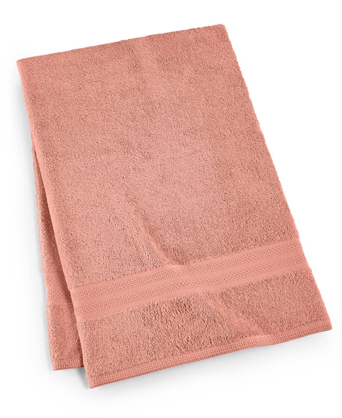 08dbec11930394a68009cbaf9892c96fb1d4b5473b6b61eb70e08521b6c3be09.jpg Sunham Soft Spun 27" x 52" Cotton Bath Towel - Light Coral - Image 1