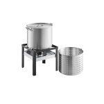 100 qt. Aluminum Outdoor Seafood Crawfish Boiler/Steamer Kit - 110,000 BTU