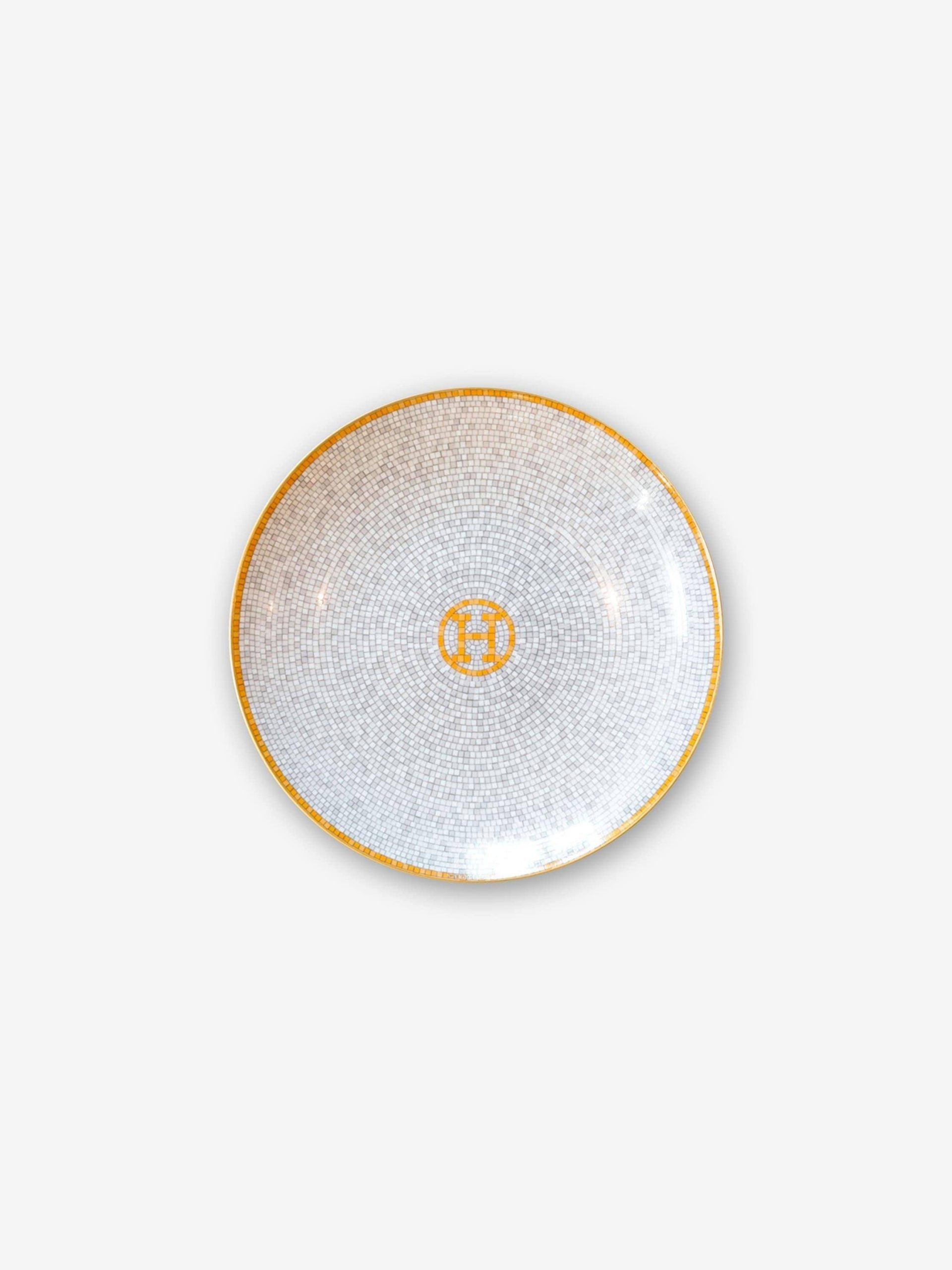 096f9ed40eec615f645b24262d3a00080805eee3fe0145a3e675ca2b64696ffa.jpg Mosaique Au 24 Gold Bread and Butter Plate - Image 1