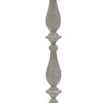 Ashley Bernadate Whitewash Poly Floor Lamp