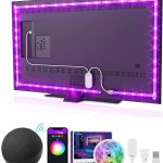 GHome Smart SL1 TV LED Backlight, Smart WiFi Strip Light Compatible with Alexa and Google Home, App Control, Music Sync 16 Million RGB Red Green