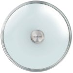 Le Creuset 12" Glass Lid with Stainless Steel Knob