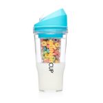The Crunchcup XL - A Portable Cereal Cup - Blue