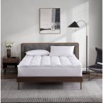 Allswell Ultra Plush Pillow Top Mattress Topper, King, White