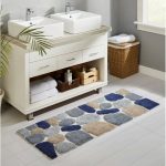 Ebern Designs Creline Bath Rug Color Blue Sienna
