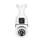 E27 WiFi Dual Lens Camera with 4x Zoom