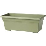 Novelty Maunfacturing Countryside Flower Box Planter, Sage - 36 inch, Size: 36 x 8 x 6.5, Green