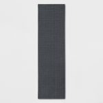 2'x7' Washable Solid Runner Rug Gray - Made by Design