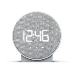 Capello Round Time Table Clock Gray