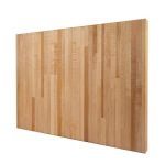 CONSDAN Butcher Block Counter Top USA Grown Hard Maple Solid Hardwood Countertop Washer/Laundry Countertop Table Top Polished Prefinished with Food-sa