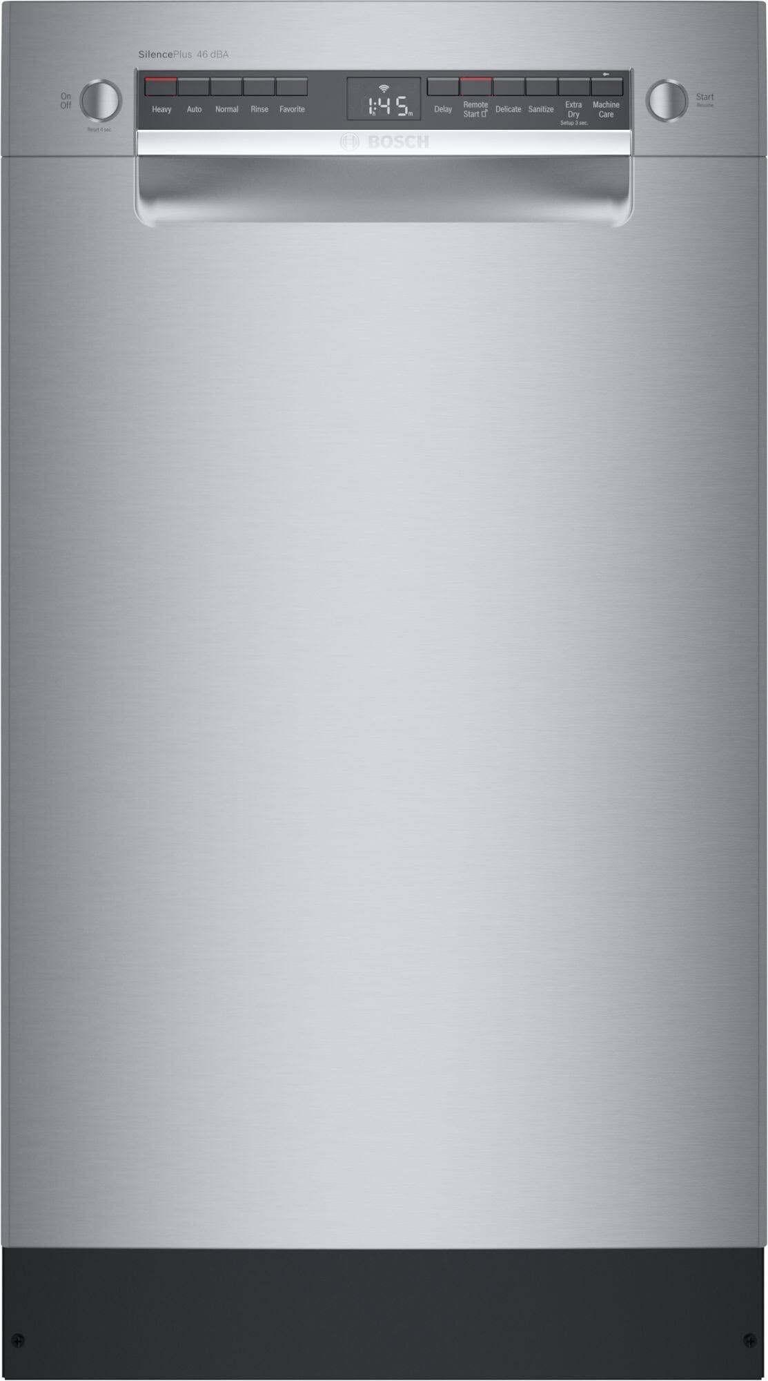 0ad2a116626cef50ee93847af41a5498485c0aed75562af00bc054c55f789243.jpg Bosch Spe53c55uc 18" 300 Series Dishwasher Recessed Handle - Image 1