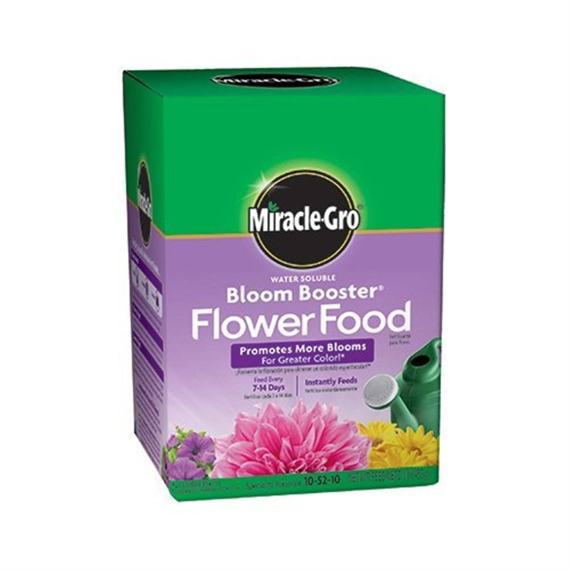 0ae24bf3d90a99238ebb5c8a11fc87abe9af33e5b2d78c1a6660a0d8b92c0bb6.jpg Miracle-Gro Water Soluble Bloom Booster Flower Food 1 lbs - Image 1