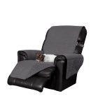 FurHaven Waterproof Non-Skid Back Furniture Protector, Gray, Recliner