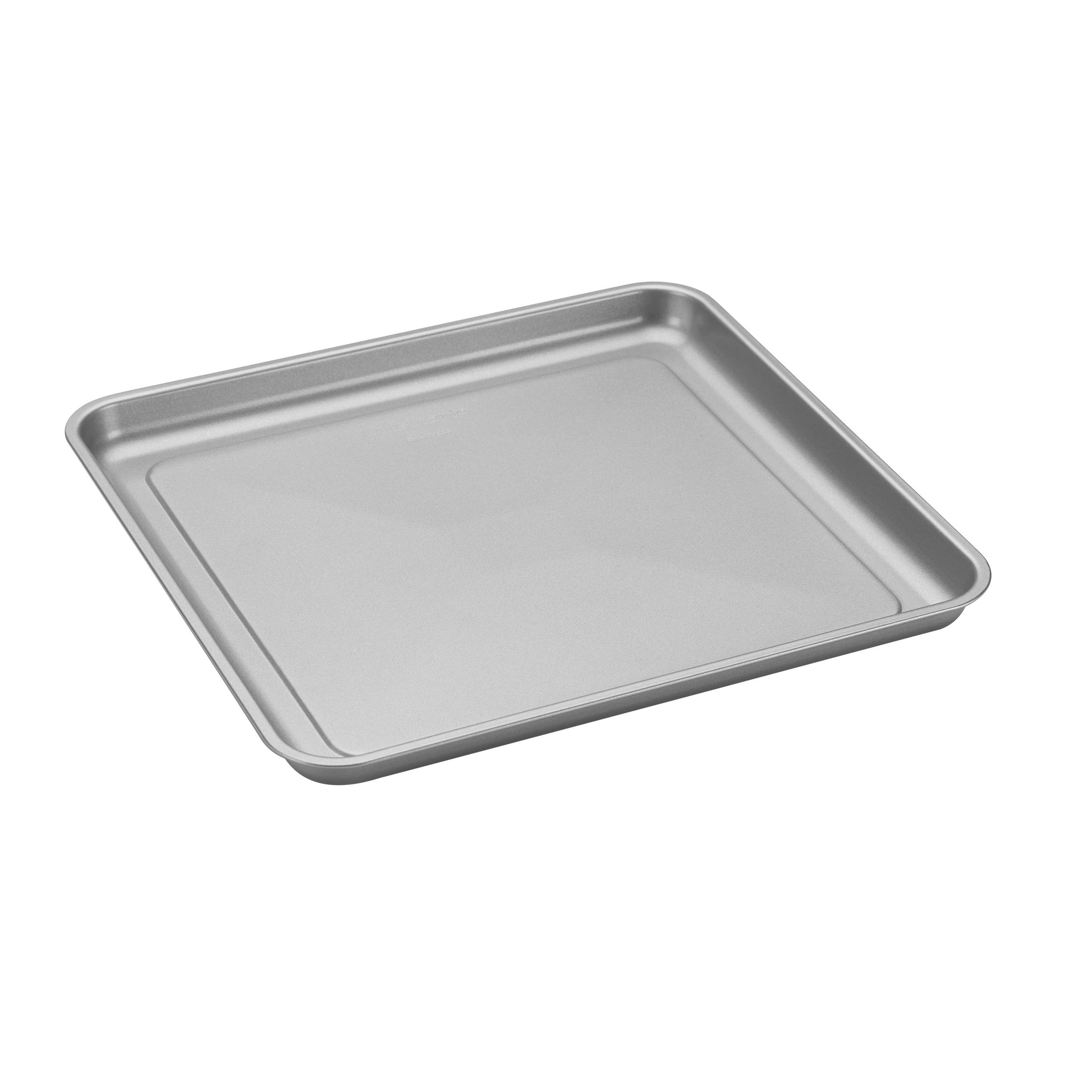 0afe28760ae21510edd92651e986bfd2cbc7605c87012d7658a67e7048172ac3.jpg Cuisinart Toaster Oven Baking Pan - Silver - Image 1