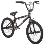 BRAWLER Boys' Freestyle BMX Bike, 20" Wheels, Black