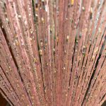 HYSENM 2 Pack Glitter String Curtains 39x79 inch Fringe Panels Room Divider Fly Screen for Home D��cor Door Windows Wedding Party Hotel Living Room