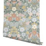 Rifle Paper Co. Bramble Garden Peel & Stick Wallpaper - Sage
