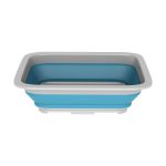 Wakeman 10L Collapsible Portable Camping Wash Basin - Blue