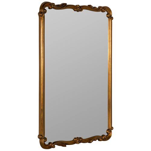 0b5d66520f4eff6a2433edb2fc7edc1387dffc666f47d476c3588f8cec067d8a.jpg Cooper Classics Toulouse Wall Mirror - Gold - Image 1
