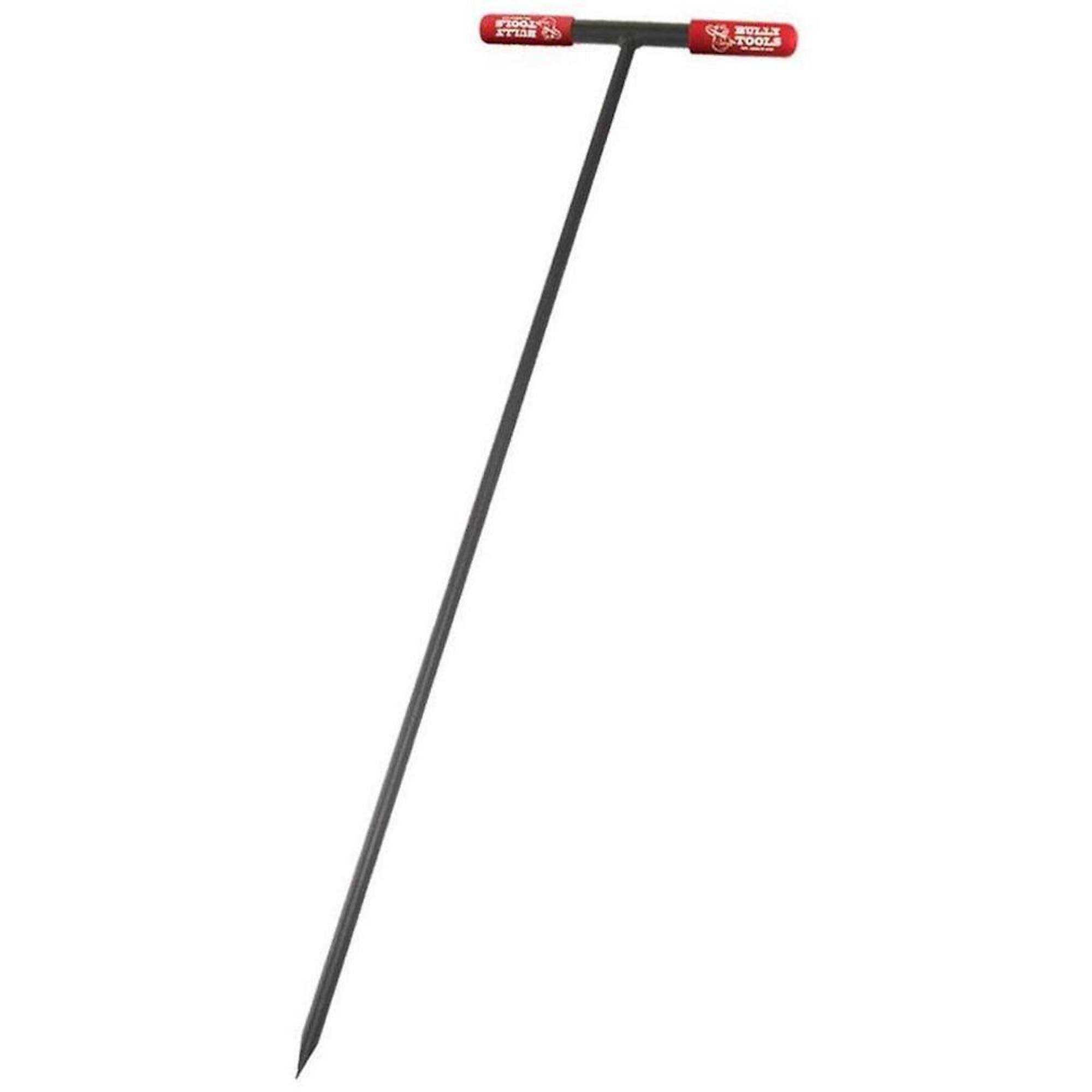 0b6a2b8dfb1428b1a493a17b7f752bb25db1a770931e0efad8a26fdb6abc4fae.jpg Bully Tools 99203 Steel Soil Probe,48 inch,T-Style Handle - Image 1