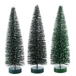 10" Green Bottle Brush Tree Set by Ashland | Michaels