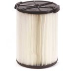 Ridgid Standard Wet/Dry VAC Filter Vf4000 (White, 1)