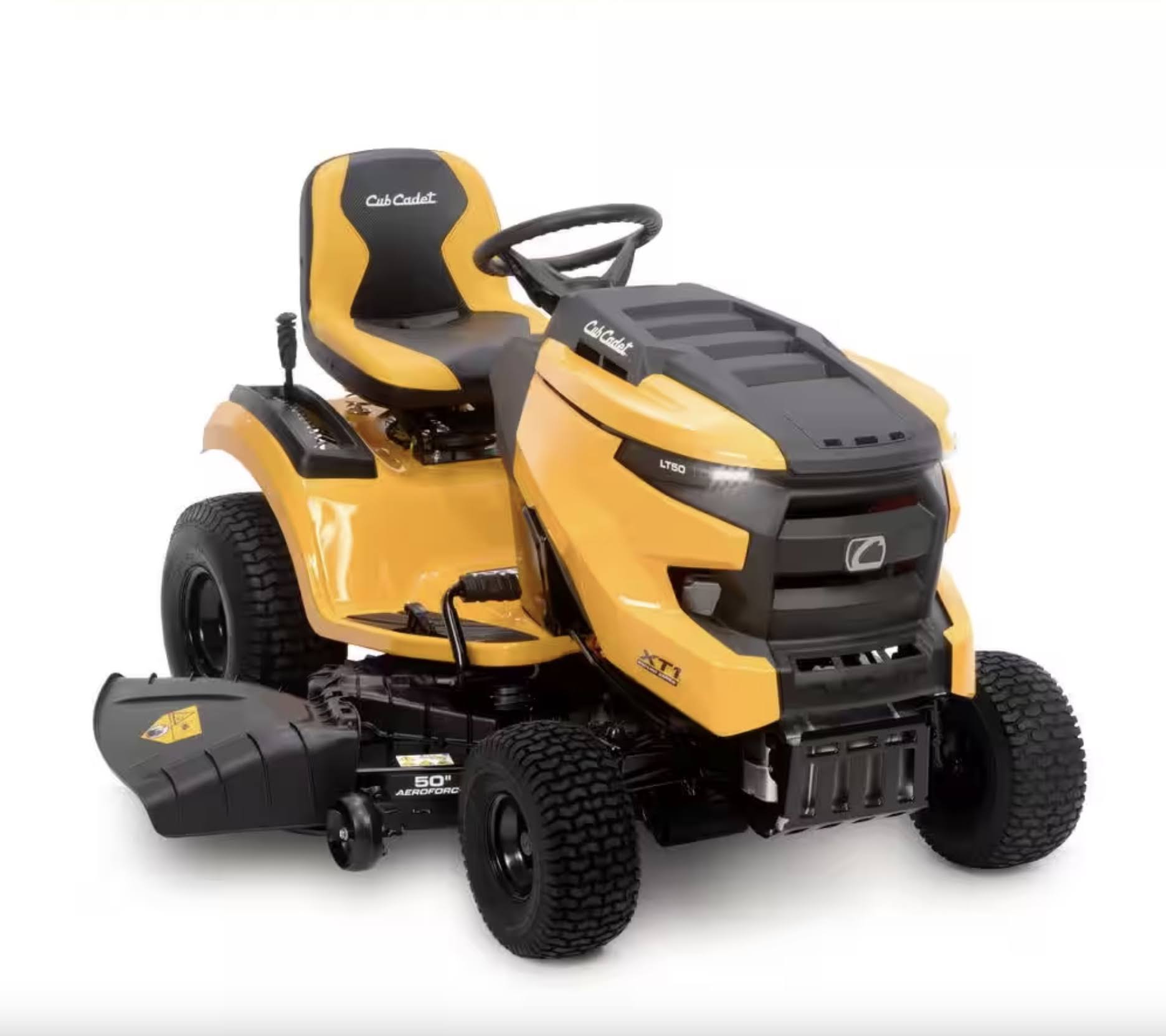 0c0e0844f2d60fe2de090fb0af496fcc5177e587c27ab401a2ffe176ac599dde.jpg Cub Cadet XT1 Enduro LT 50 in. Fab Deck 24 HP V-Twin Kohler 7000 Series Engine Hydro Drive GAS Riding Lawn Tractor (ca Compliant) - Image 1