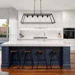 Doffin Modern Kitchen Island Lighting Farmhouse Chandelier - Black