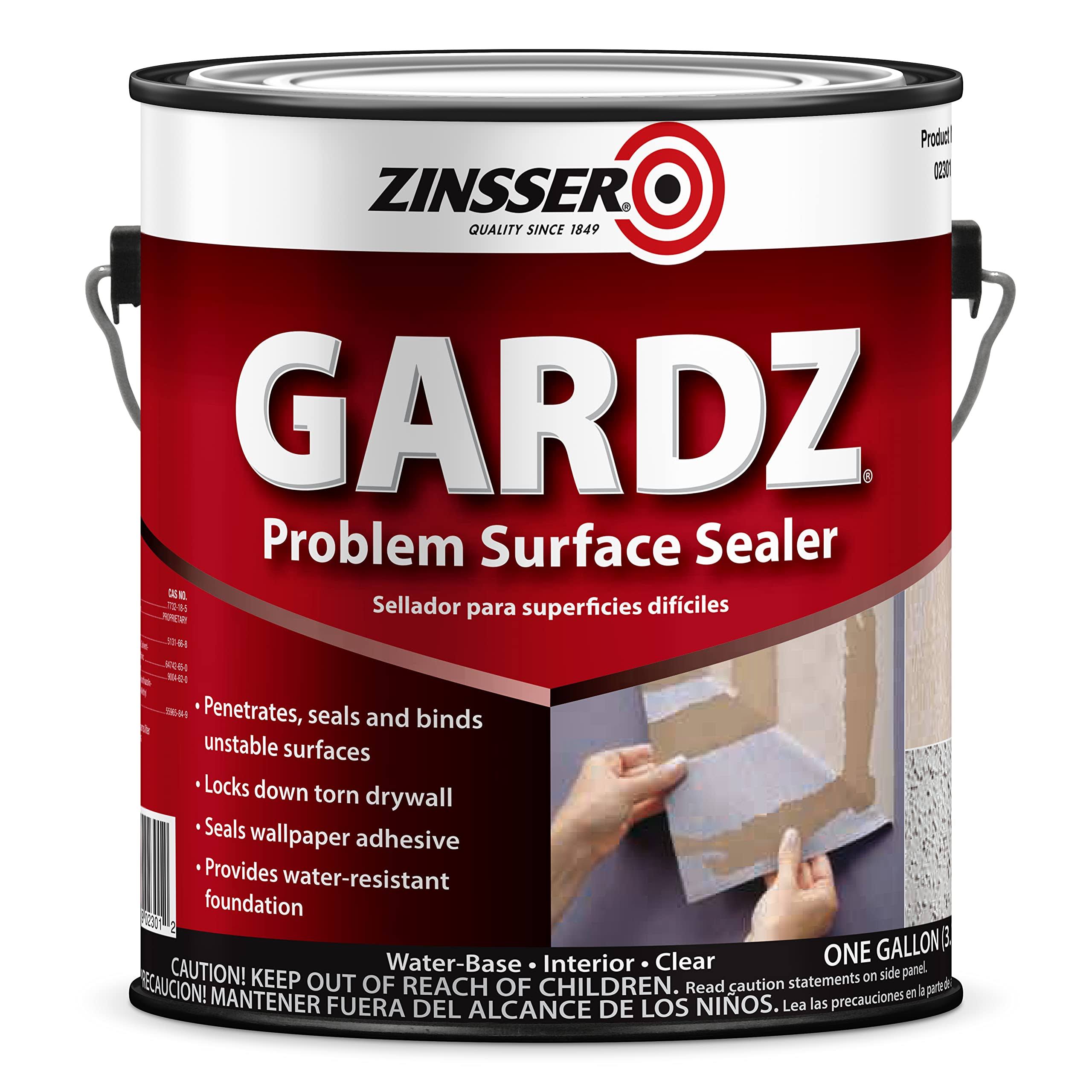 0c2478afb3e37983d48214c4f62453ec6202db31bdfe5effe078a20e317cf76e.jpg Zinsser Gardz Problem Drywall Sealer - 1 gal bucket - Image 1