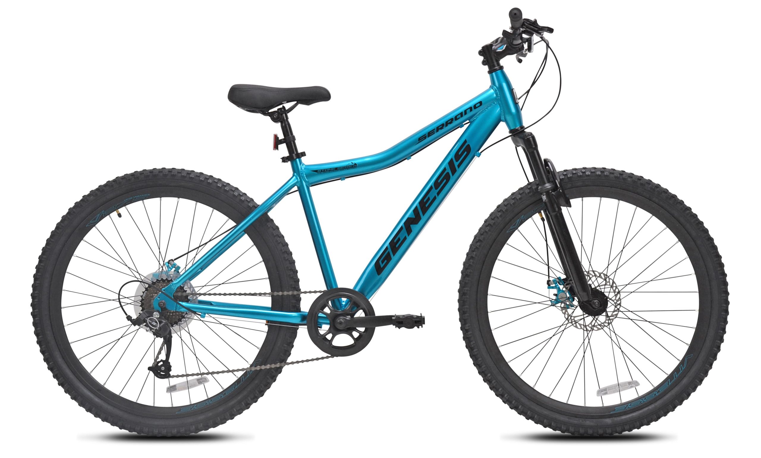 0c2a69b6d4f38d7a7e36ccbcbf3ef9c7e90a00b344df8a60f1445766ad3ab74c.jpg 27.5 in. Serrano Ladies Mountain Bike. Blue - Image 1