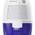 Pro Breeze Electric Mini Dehumidifier, 1200 Cubic Feet (150 Sq ft), Compact and Portable