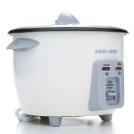Black & Decker RC3406 6-Cup Rice Cooker, White