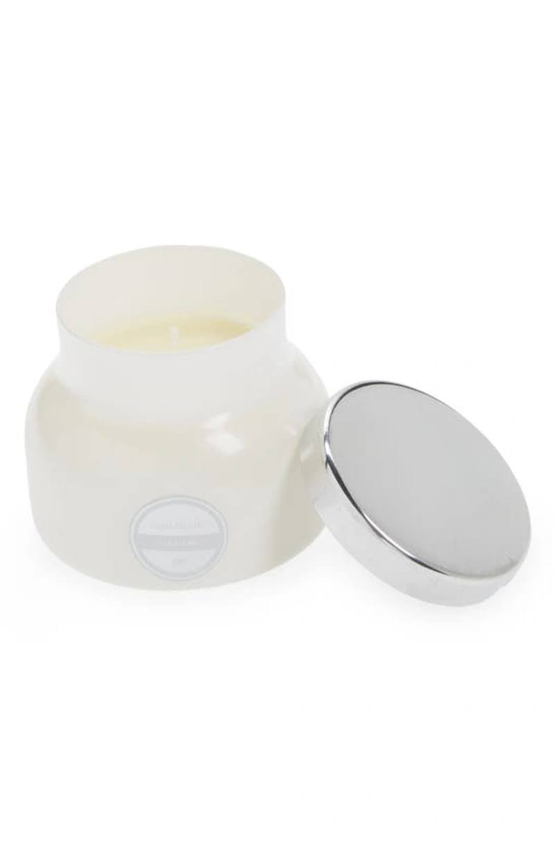0ca4ad51acc69c3ad9719b1d1edbbdf6e60e3e9e3412d19684401d5fc4f0e93d.jpg Capri Blue Volcano White Signature Jar Candle, 8 oz - Image 1