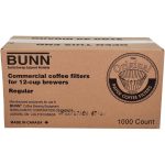 Bunn 1m5002 Commercial Coffee Filters 12-Cup Size (Case of 1000)