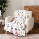 Peanuts VelvetLoft Throw | Throws | Berkshire Blanket and Home Co. Peanuts Snoopy Woodstock Floral Fun