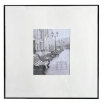 at Home 18" x 18" Matted to 8" x 10" Black Frame