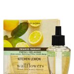 Bath & Body Works Kitchen Lemon Wallflowers Fragrance Refills, 2-Pack