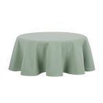 Mainstays Yale Round Tablecloth - Green - 70 in