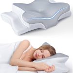 Ultra Pain Relief Cooling Pillow for Neck Support, Adjustable Cervical Pillow Cozy Sleeping, Odorless Ergonomic Contour Memory Foam Pillows,